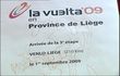 Cyclisme : La Vuelta à Liège en 2009